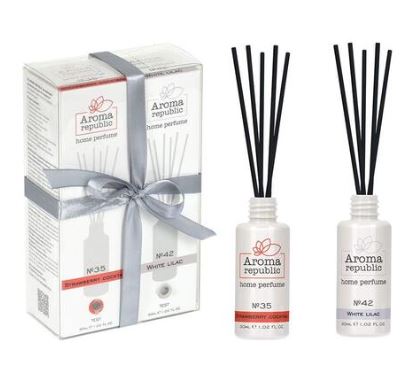 AROMA REPUBLIC Подарочный набор №4 White Edition (2 шт по 30 мл) в коробке ПЭТ/ 2